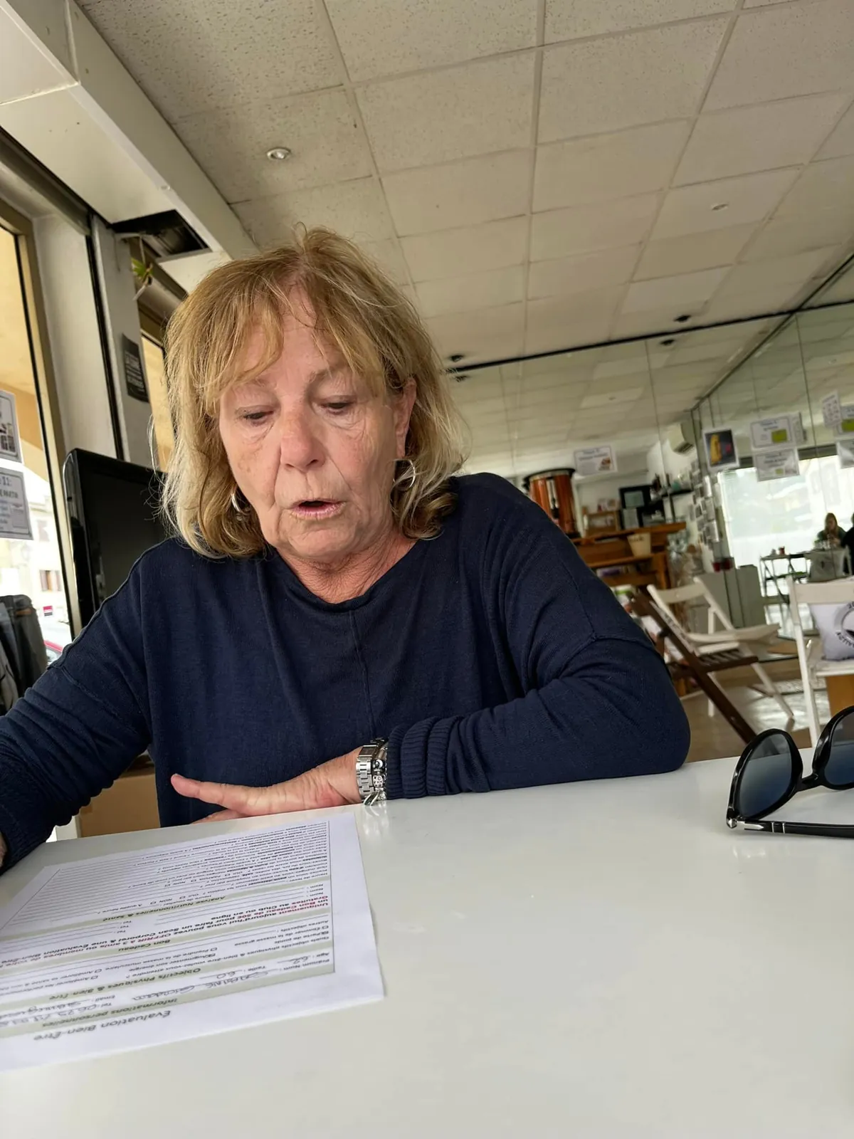 La coach du club Les Fées Nutrition en compagnie d’un membre