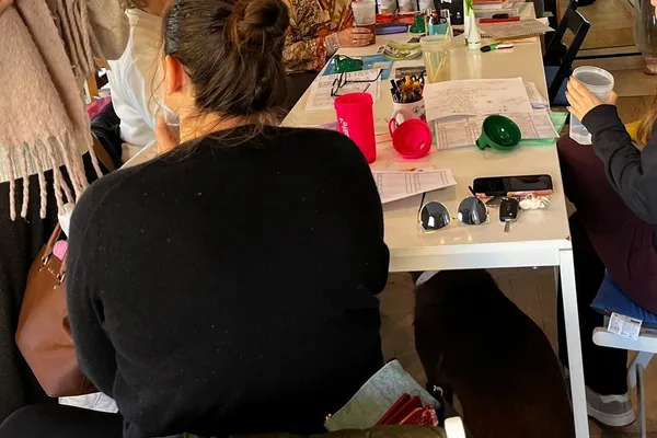 À La Colle-sur-Loup, le groupe des membres du club Les Fées Nutrition